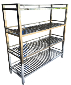 Kệ 4 tầng phẳng đột lỗ